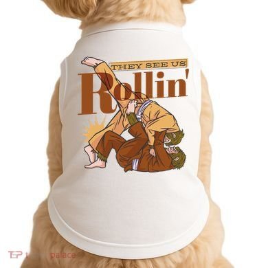 They See Us Rollin Big Foot Martial Arts Doggie Tank