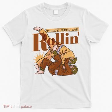 They See Us Rollin Big Foot Martial Arts T-Shirt