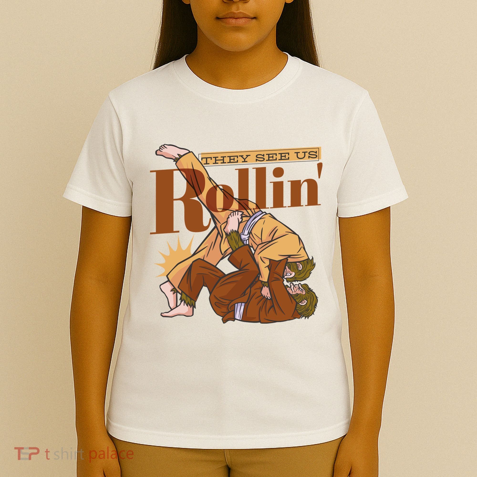 They See Us Rollin Big Foot Martial Arts T-Shirt