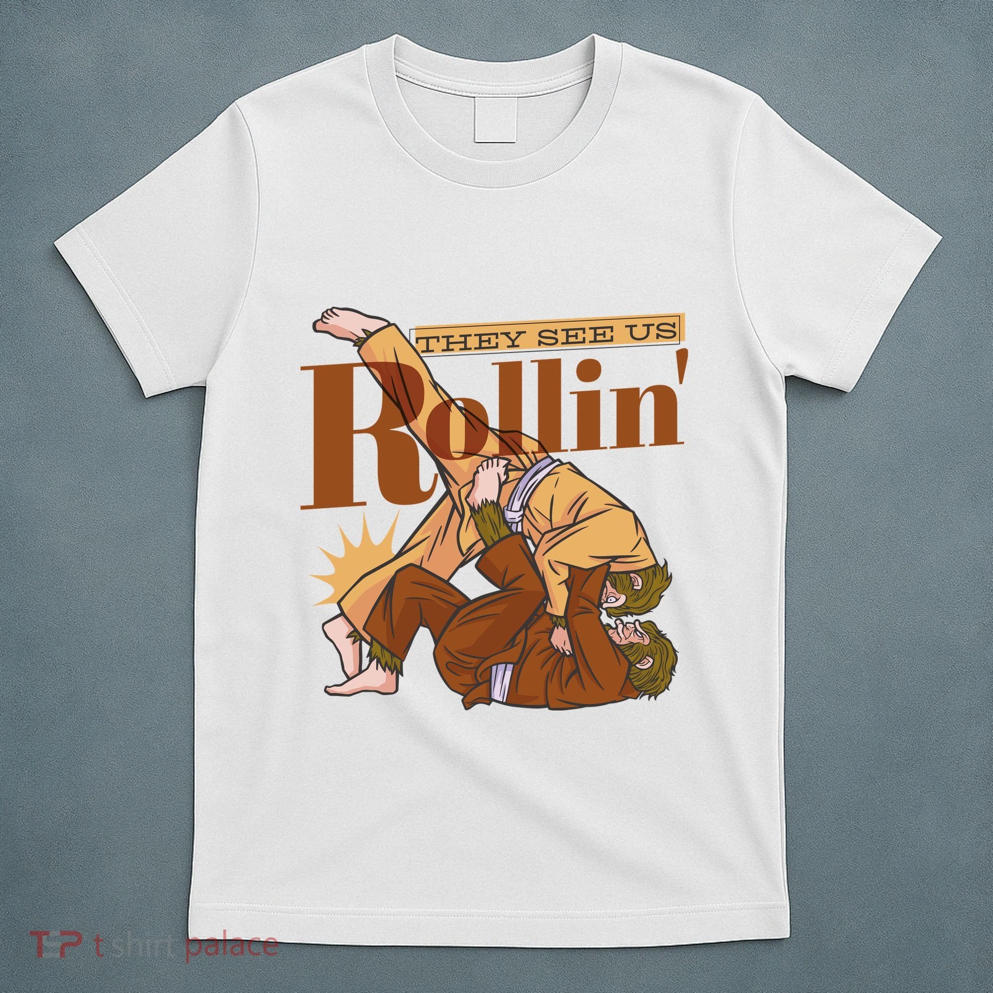 They See Us Rollin Big Foot Martial Arts T-Shirt