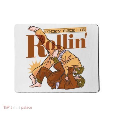 They See Us Rollin Big Foot Martial Arts Mousepad