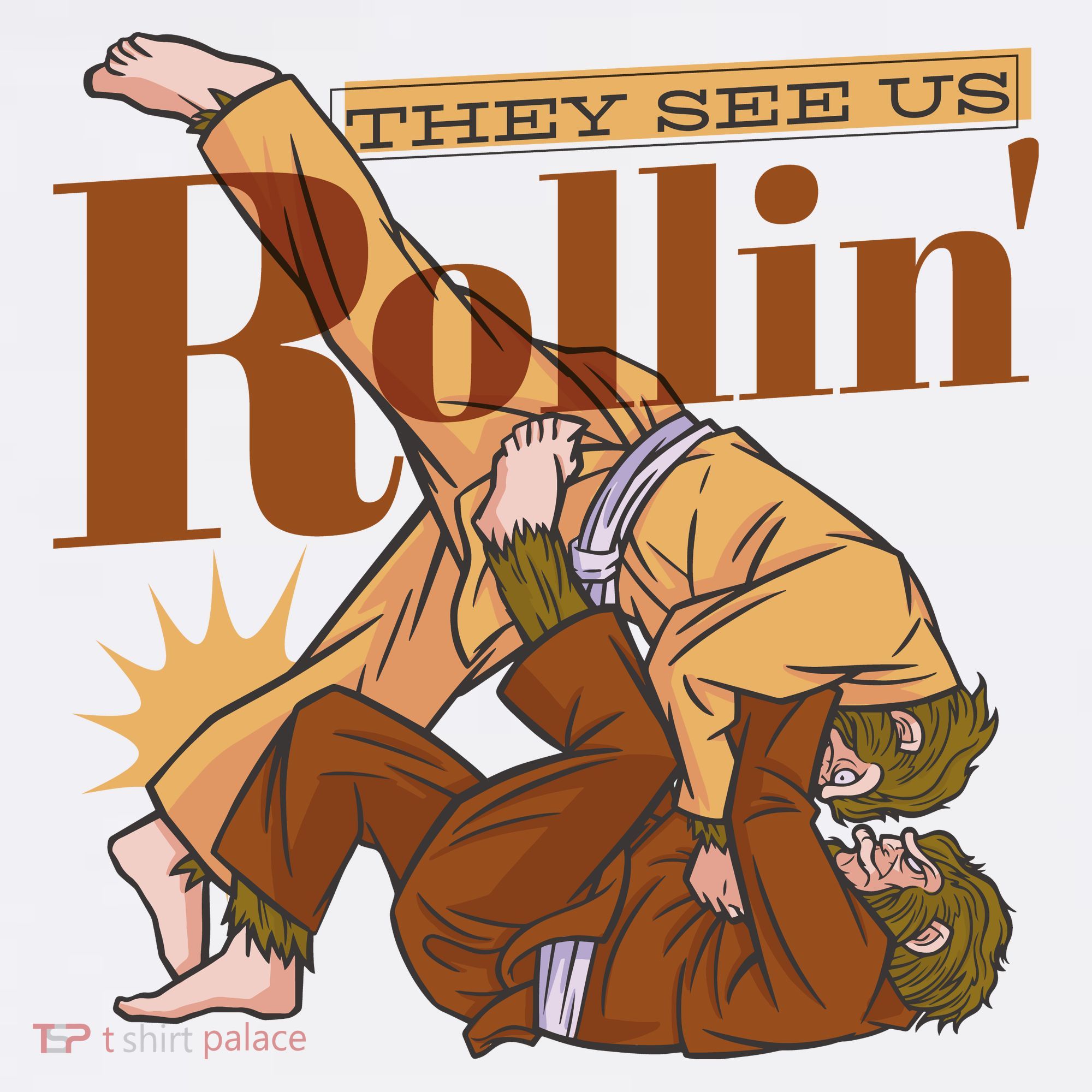 They See Us Rollin Big Foot Martial Arts Mousepad