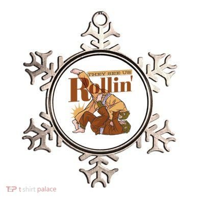They See Us Rollin Big Foot Martial Arts Ornament