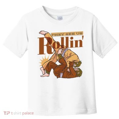 They See Us Rollin Big Foot Martial Arts Toddler T-Shirt