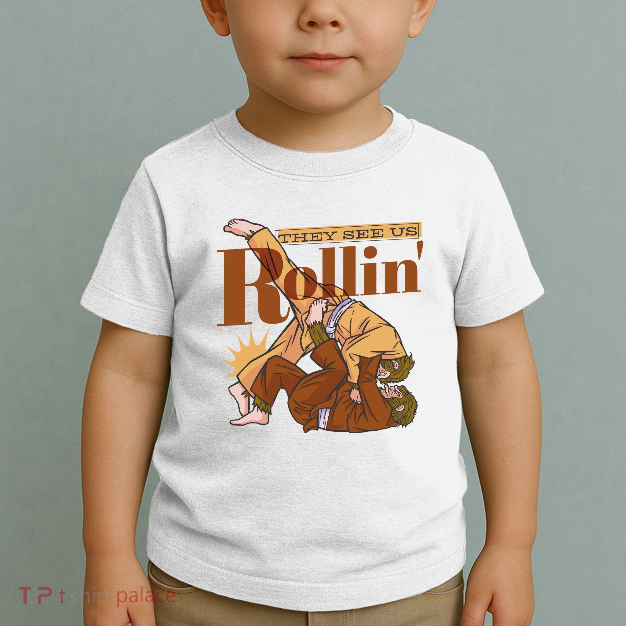 They See Us Rollin Big Foot Martial Arts Toddler T-Shirt