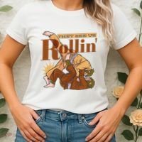 They See Us Rollin Big Foot Martial Arts Women's T-Shirt thumb 2