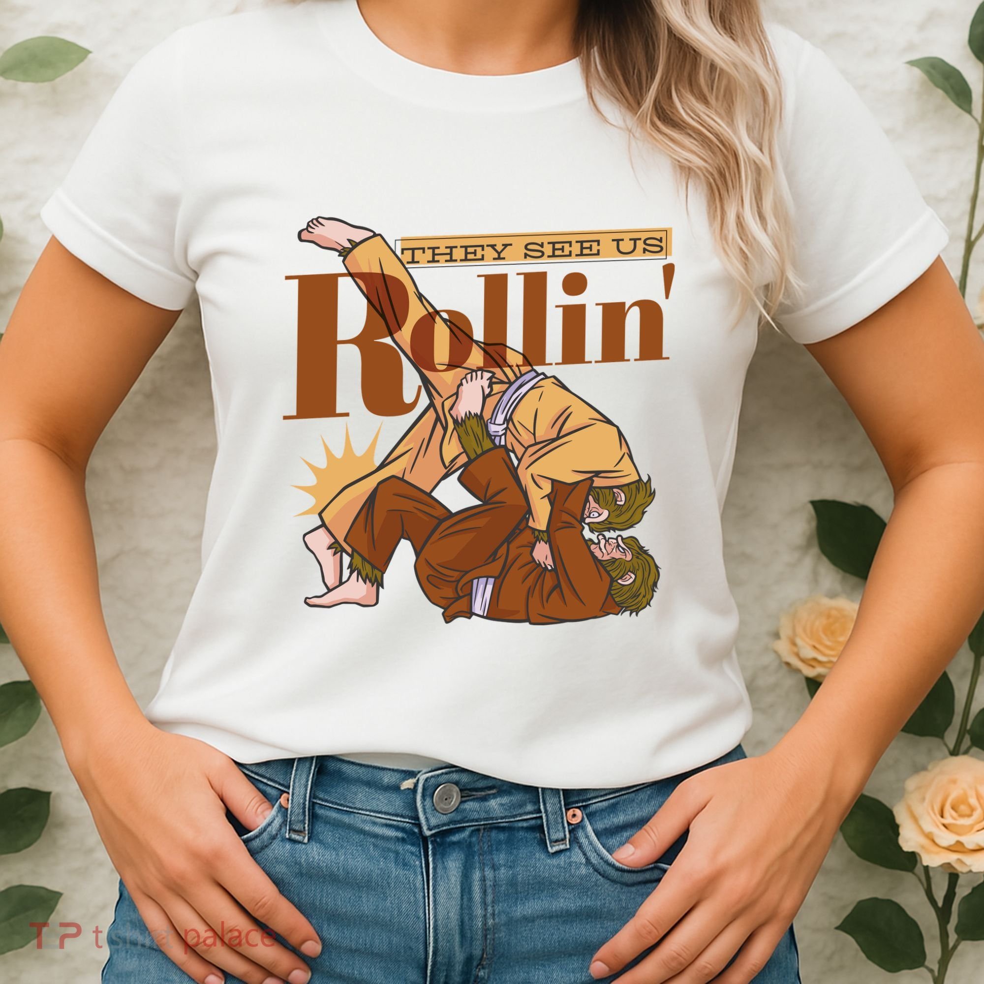 They See Us Rollin Big Foot Martial Arts Women's T-Shirt