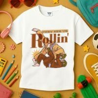 They See Us Rollin Big Foot Martial Arts Kids T-Shirt thumb 3