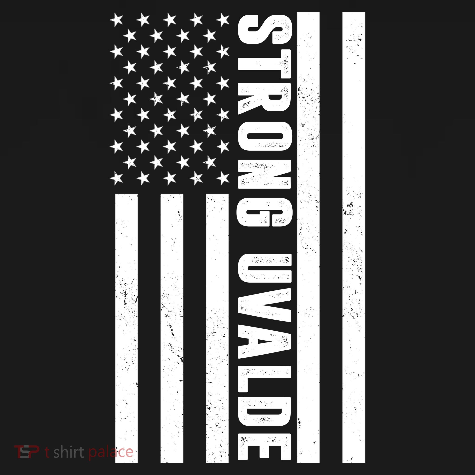 Texas Strong Uvalde United States Flag Coaster