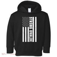 Texas Strong Uvalde United States Flag Toddler Hoodie thumb 0