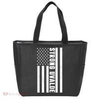 Texas Strong Uvalde United States Flag Tote Bag thumb 0