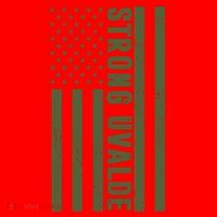 Texas Strong Uvalde United States Flag Santa Hat thumb 1
