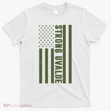Texas Strong Uvalde United States Flag T-Shirt