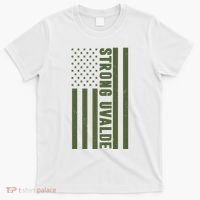 Texas Strong Uvalde United States Flag T-Shirt thumb 0