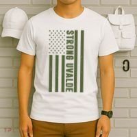 Texas Strong Uvalde United States Flag T-Shirt thumb 6