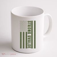 Texas Strong Uvalde United States Flag Coffee Mug thumb 1