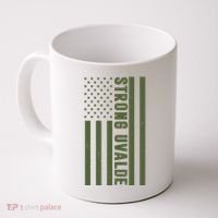 Texas Strong Uvalde United States Flag Coffee Mug thumb 0