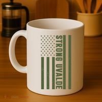 Texas Strong Uvalde United States Flag Coffee Mug thumb 4
