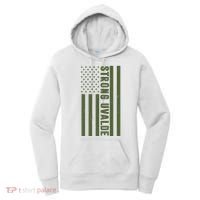 Texas Strong Uvalde United States Flag Women's Hoodie thumb 0