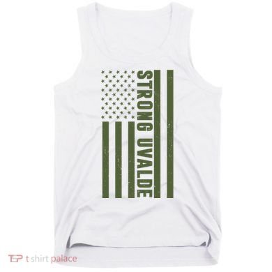 Texas Strong Uvalde United States Flag Tank Top