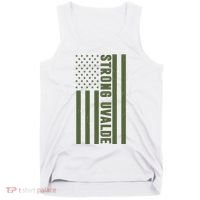 Texas Strong Uvalde United States Flag Tank Top thumb 0