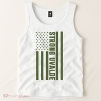 Texas Strong Uvalde United States Flag Tank Top thumb 2