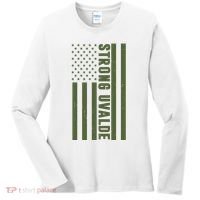 Texas Strong Uvalde United States Flag Women's Long Sleeve Shirt thumb 0