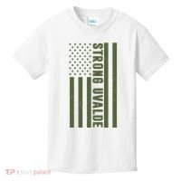 Texas Strong Uvalde United States Flag Kids T-Shirt thumb 0
