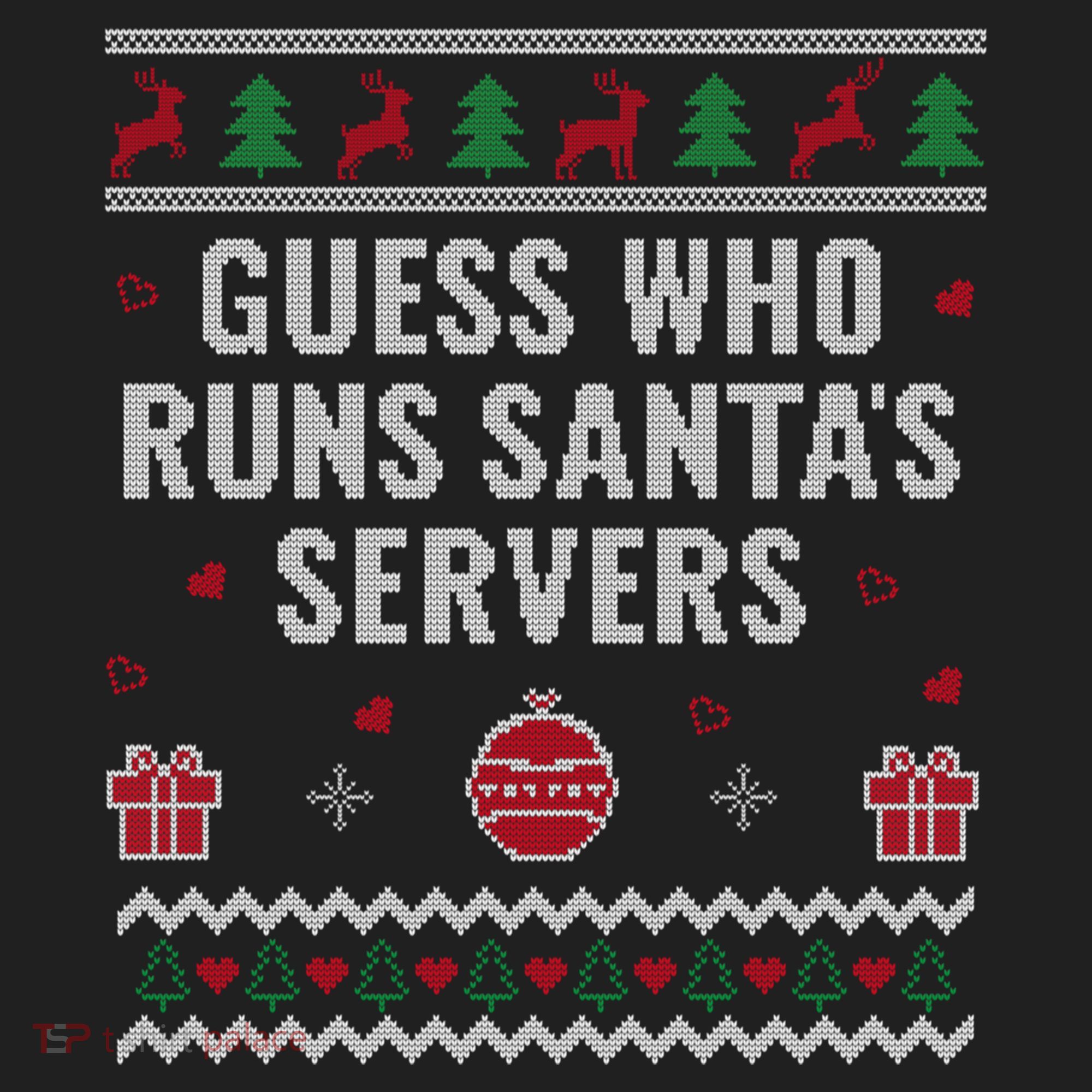 Tech Support Ugly Christmas Funny Computer It Nerd Xmas Cool Gift Women's Sweatshirt