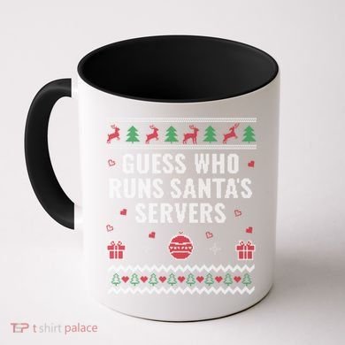 Tech Support Ugly Christmas Funny Computer It Nerd Xmas Cool Gift Coffee Mug
