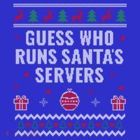 Tech Support Ugly Christmas Funny Computer It Nerd Xmas Cool Gift Button thumb 1