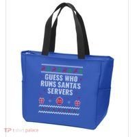 Tech Support Ugly Christmas Funny Computer It Nerd Xmas Cool Gift Tote Bag thumb 3
