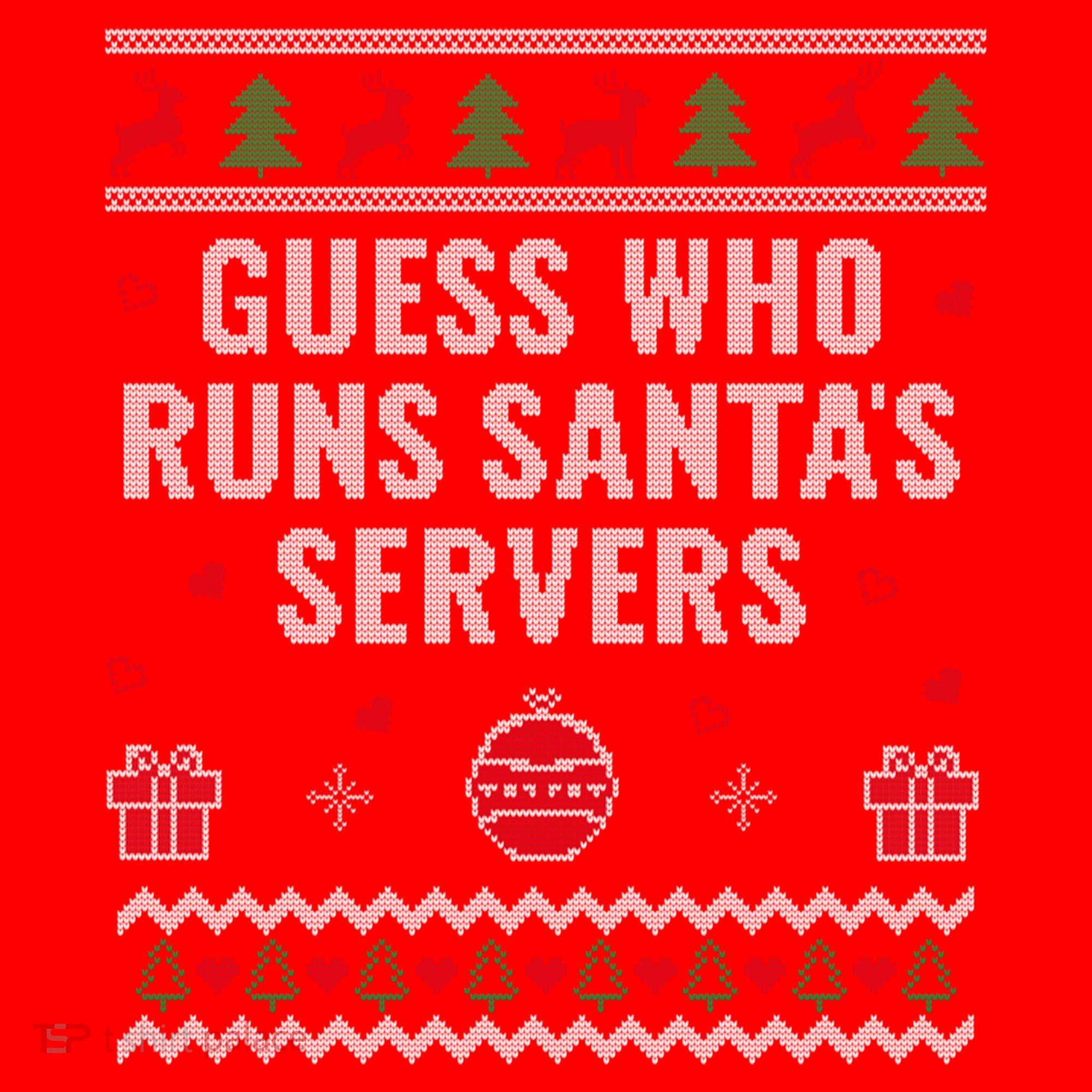 Tech Support Ugly Christmas Funny Computer It Nerd Xmas Cool Gift Santa Hat