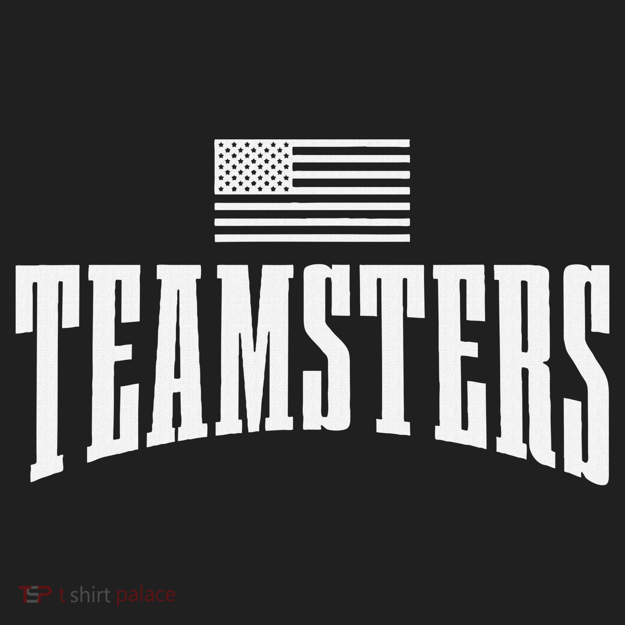 Teamsters Solidarity Union Worker Labor Protest Usa Flag Women's Sweatshirt