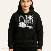This Sucks Vacuum Funny Vacuuming Meme Hoodie thumb 5