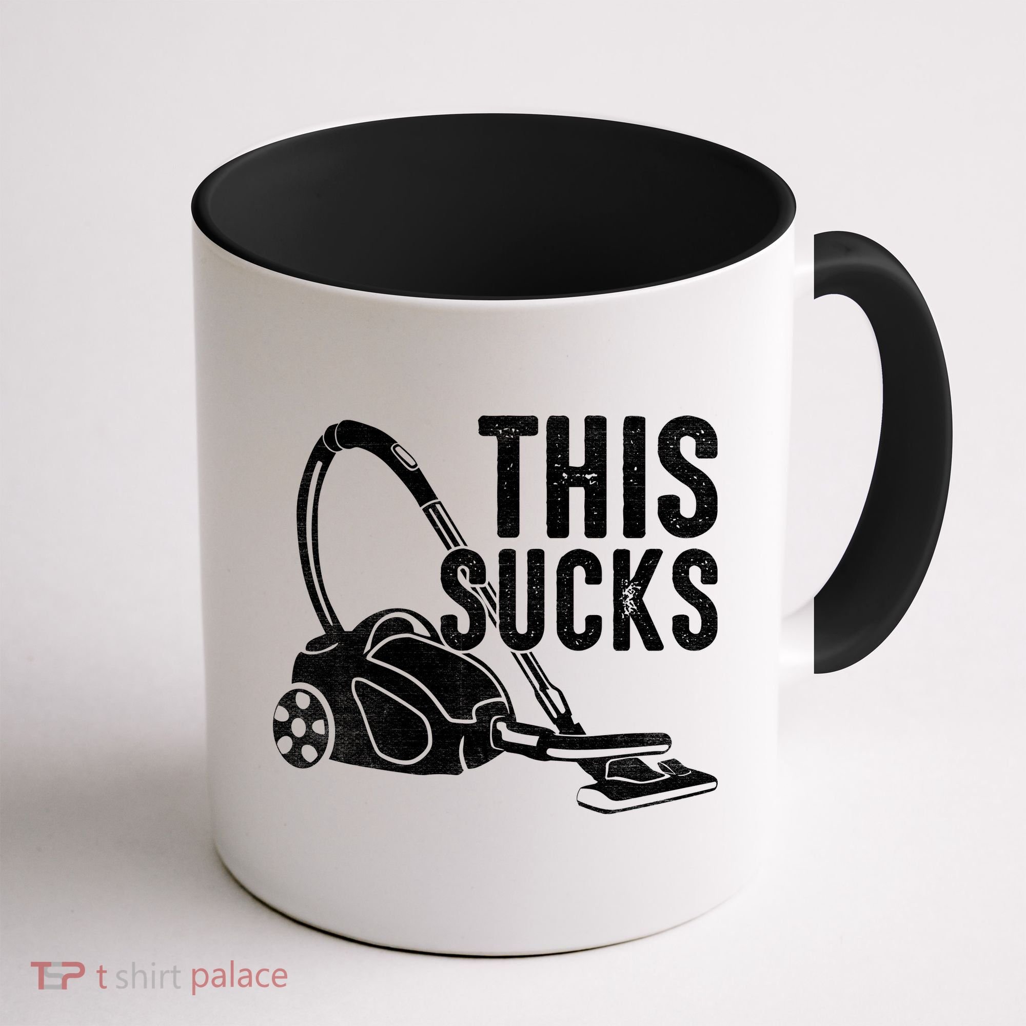 This Sucks Vacuum Funny Vacuuming Meme Coffee Mug