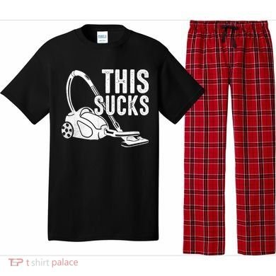 This Sucks Vacuum Funny Vacuuming Meme Pajama Set