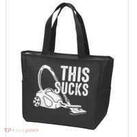 This Sucks Vacuum Funny Vacuuming Meme Tote Bag thumb 3