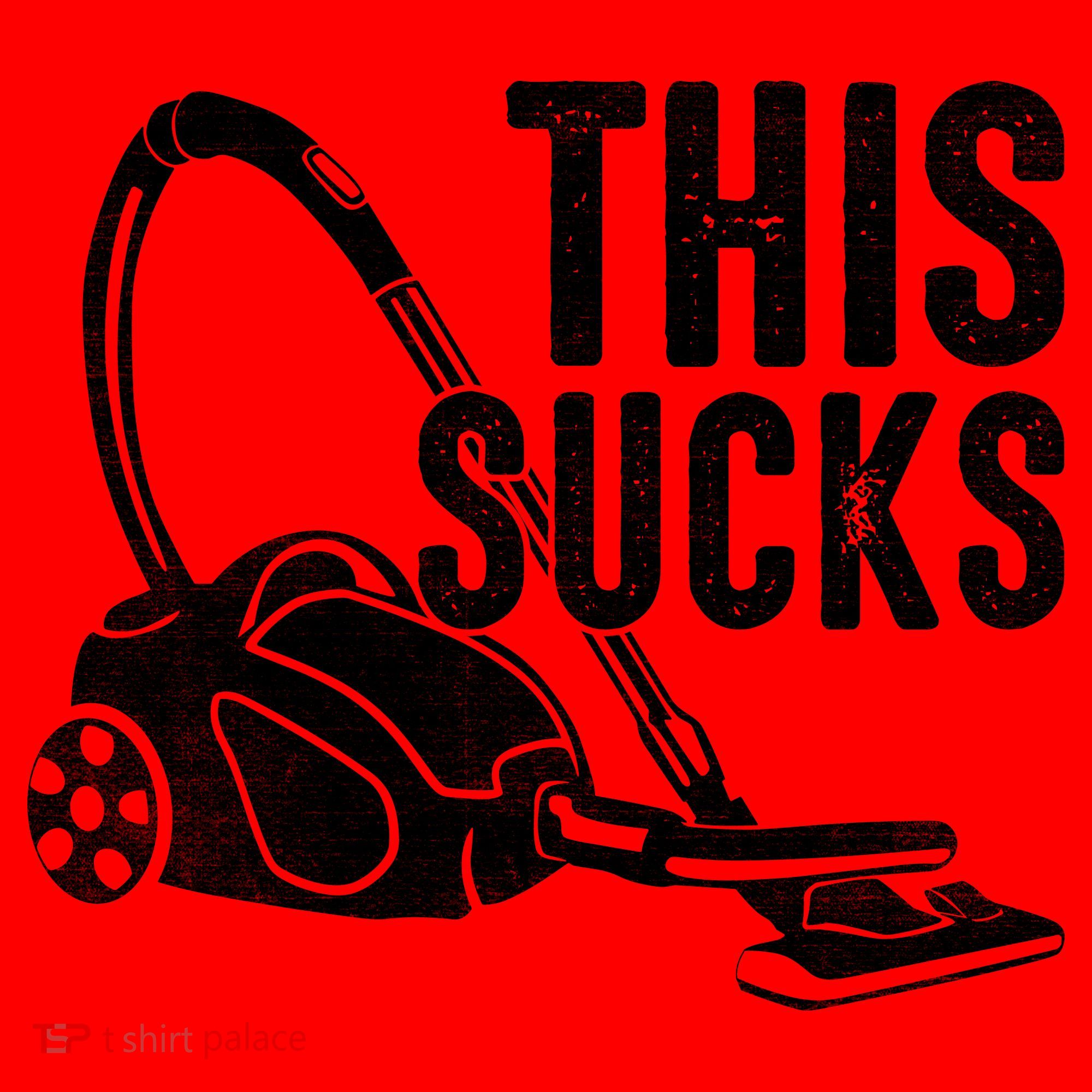This Sucks Vacuum Funny Vacuuming Meme Santa Hat