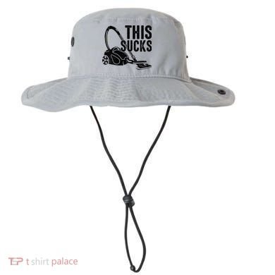 This Sucks Vacuum Funny Vacuuming Meme Bucket Hat