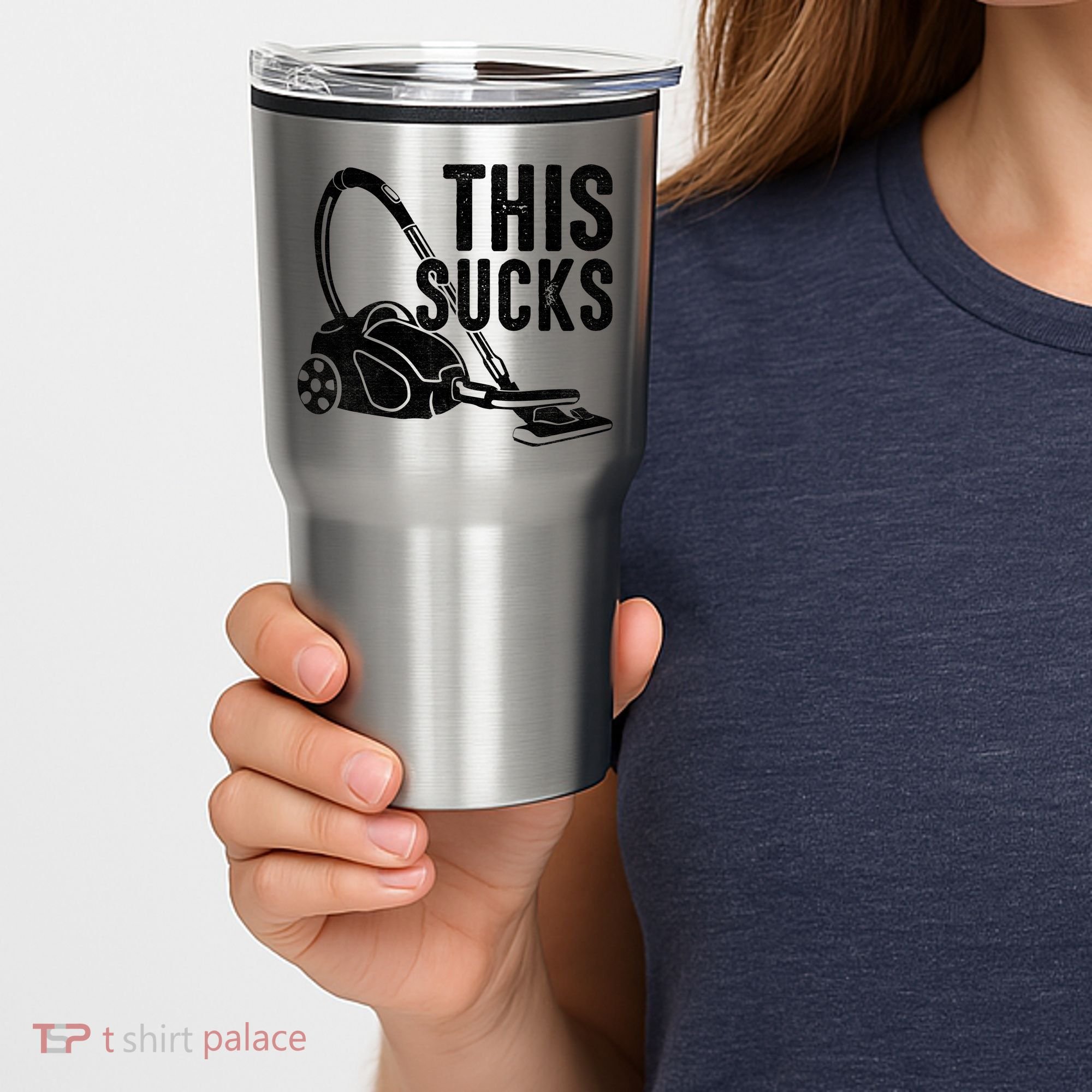This Sucks Vacuum Funny Vacuuming Meme Tumbler