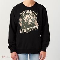 Taos Ski Valley New Mexico Bear Meaningful Gift Women's Sweatshirt thumb 0
