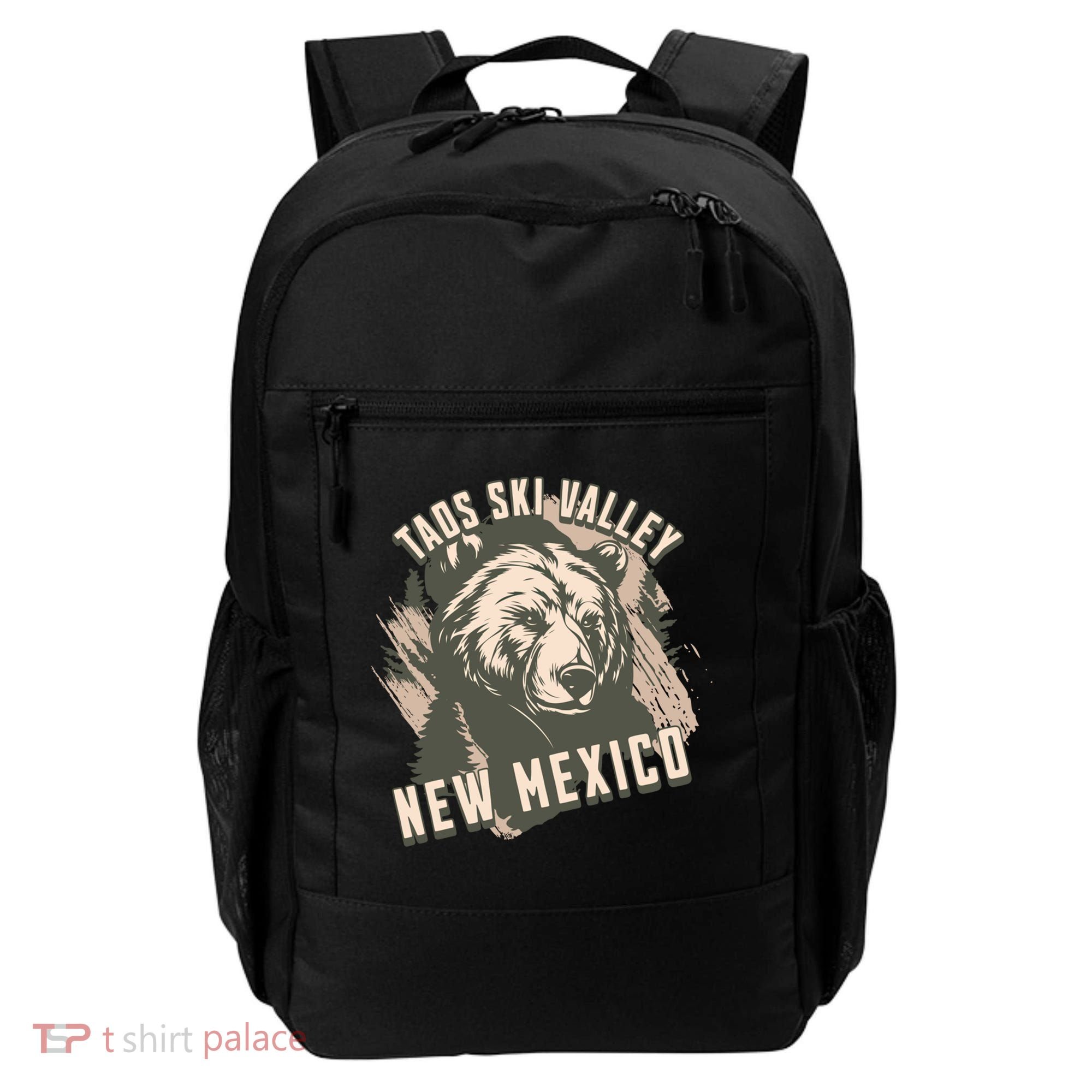 Taos Ski Valley New Mexico Bear Meaningful Gift Backpack