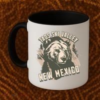 Taos Ski Valley New Mexico Bear Meaningful Gift Coffee Mug thumb 2