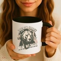 Taos Ski Valley New Mexico Bear Meaningful Gift Coffee Mug thumb 3