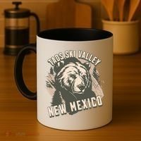 Taos Ski Valley New Mexico Bear Meaningful Gift Coffee Mug thumb 4