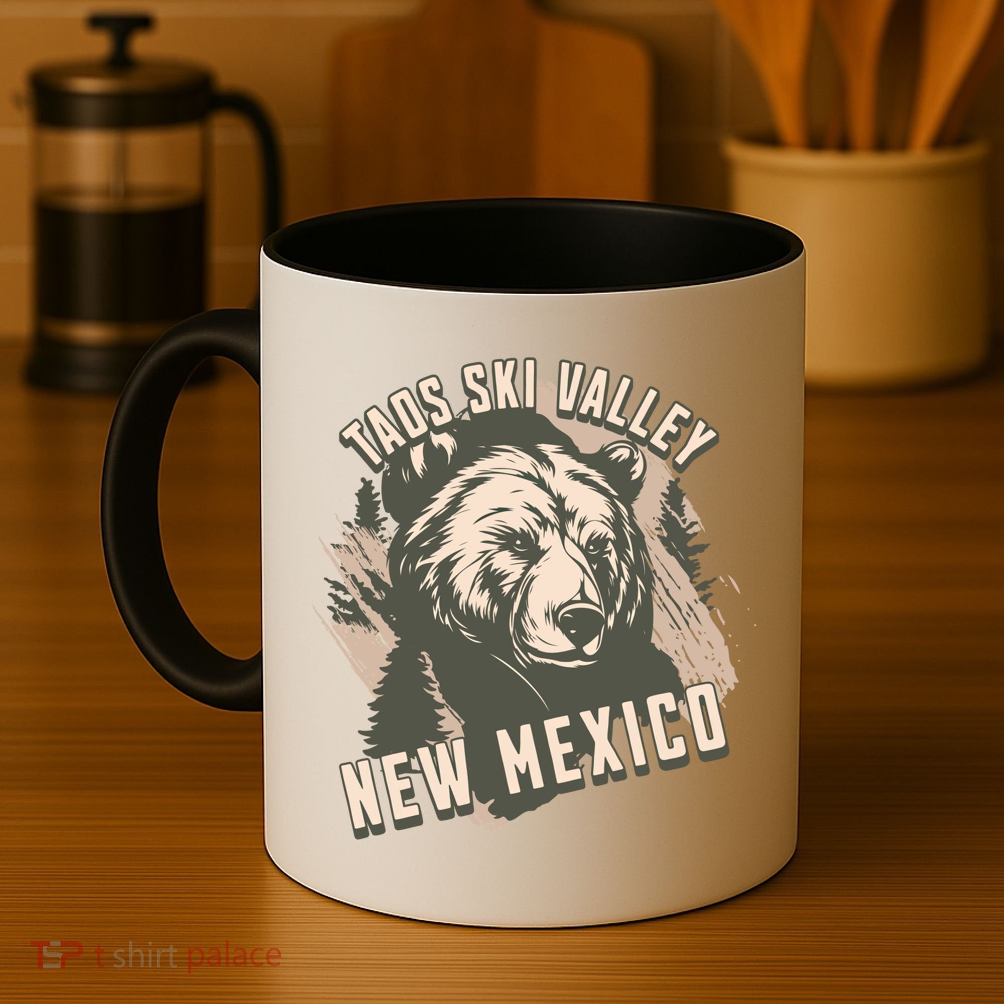 Taos Ski Valley New Mexico Bear Meaningful Gift Coffee Mug