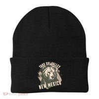 Taos Ski Valley New Mexico Bear Meaningful Gift Beanie thumb 0