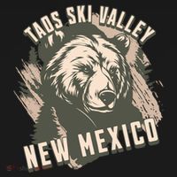 Taos Ski Valley New Mexico Bear Meaningful Gift Women's Hoodie thumb 2
