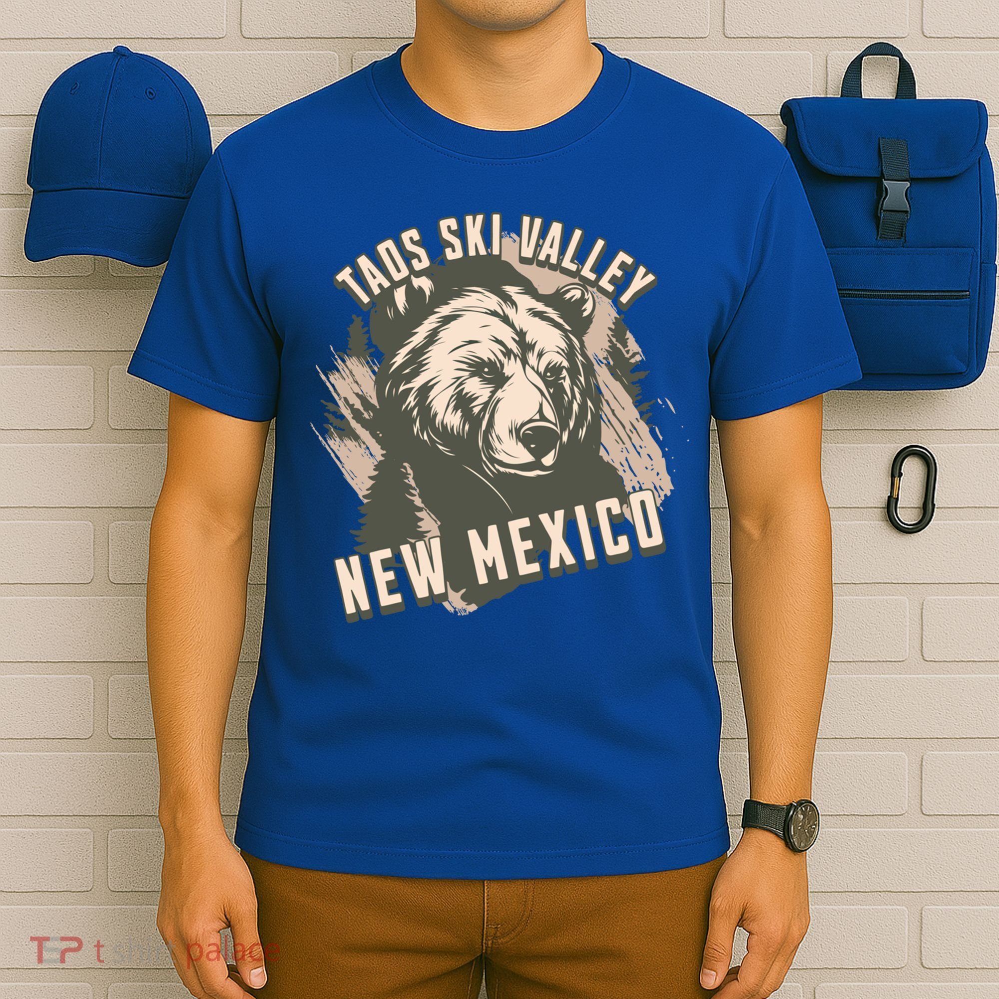 Taos Ski Valley New Mexico Bear Meaningful Gift T-Shirt